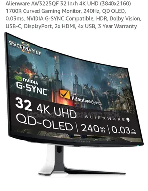 Alienware Aw3225qf 32 Inch Uhd (3840x2160)