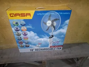Photo - White Rechargeable Fan 18 Inches