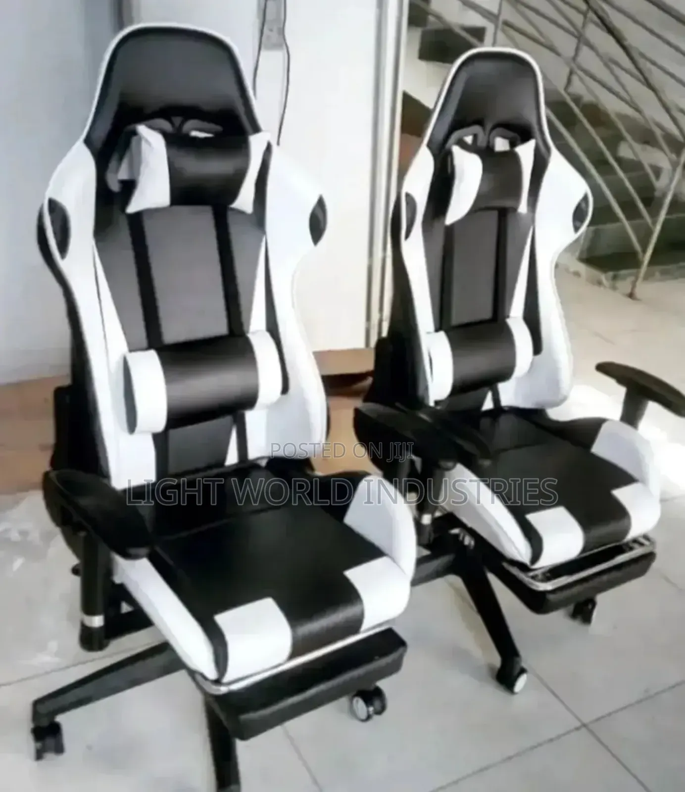 White Game Chair
