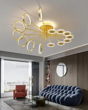 Modern Minimalist Creative Fashion Luxurious Living Room