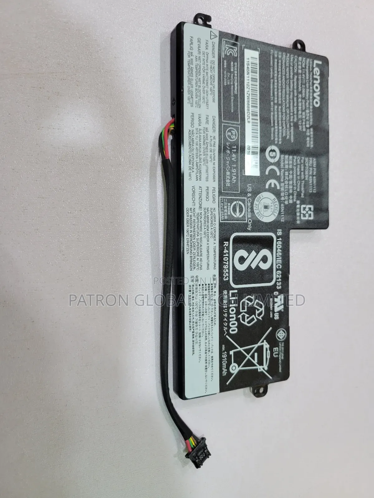 Lenovo Thinkpad X260 X270 Inbuilt Battery