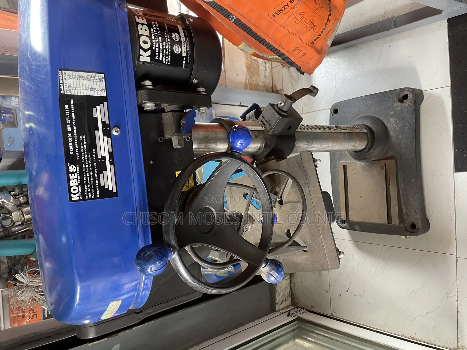 16mm Standing Drilling Machine (Pillar Drill Kobe)