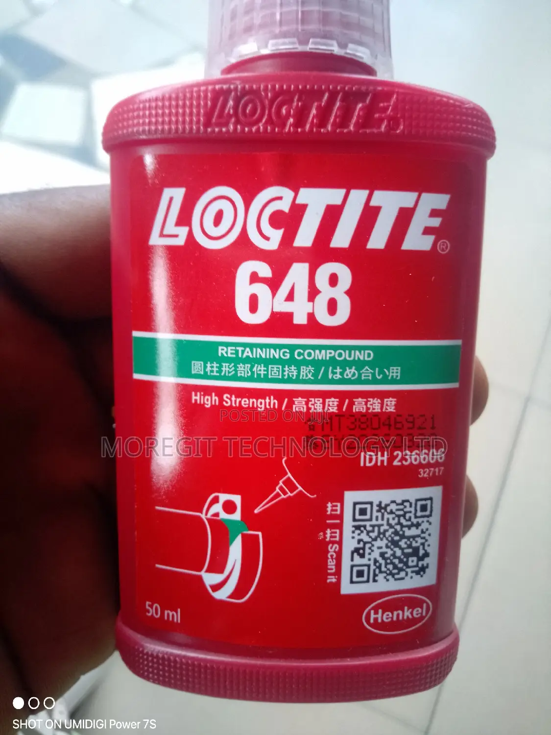Loctite 648/638 50ml Retaining Compound