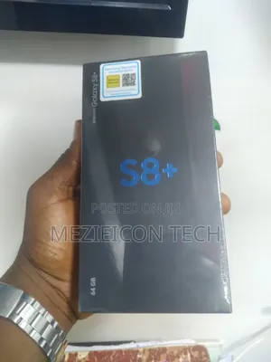 Photo - New Samsung Galaxy S8 Plus 64 GB Black