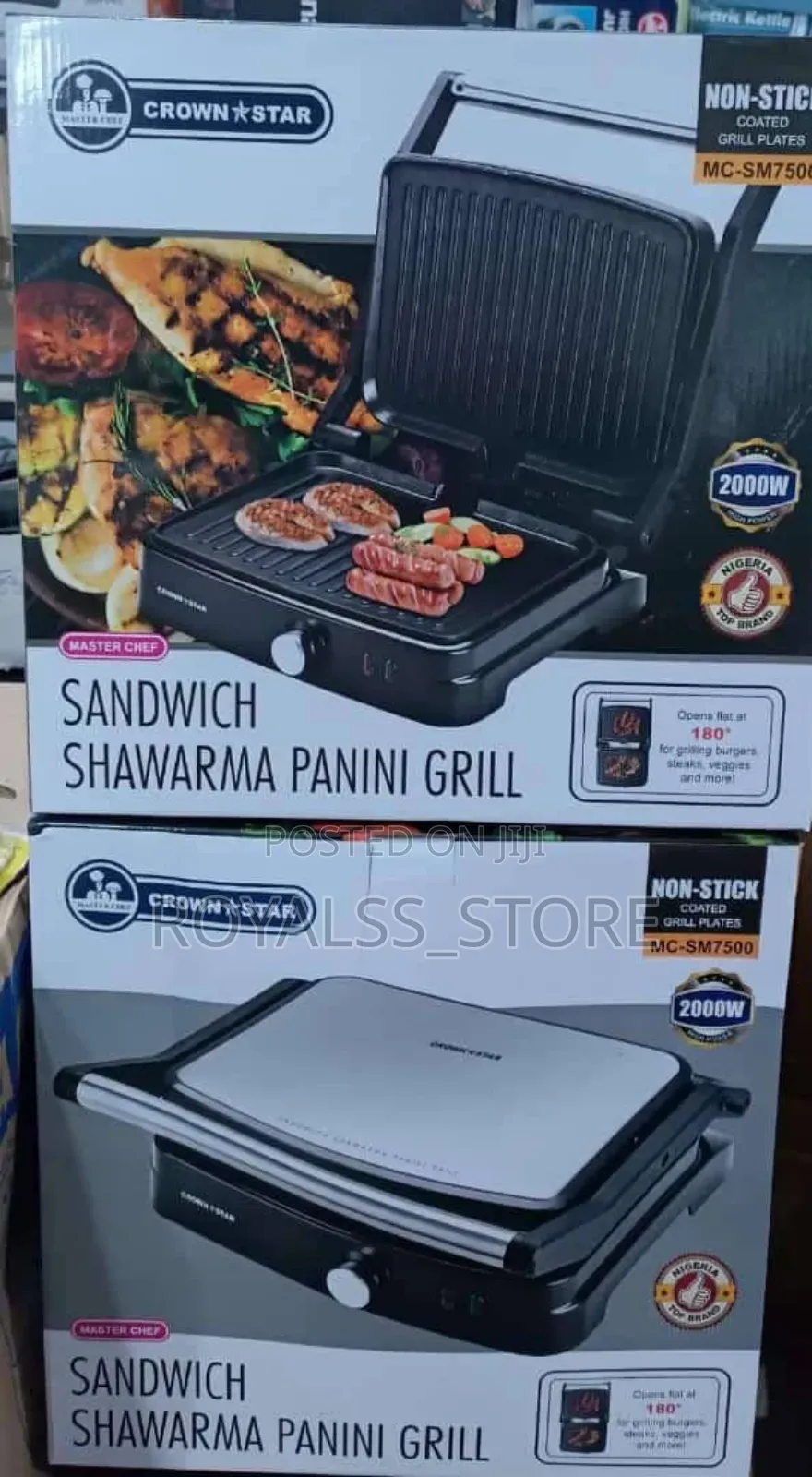 2000watts Sandwich Maker / Shawarma Panini Grill