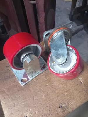 4" Red Heavy Duty