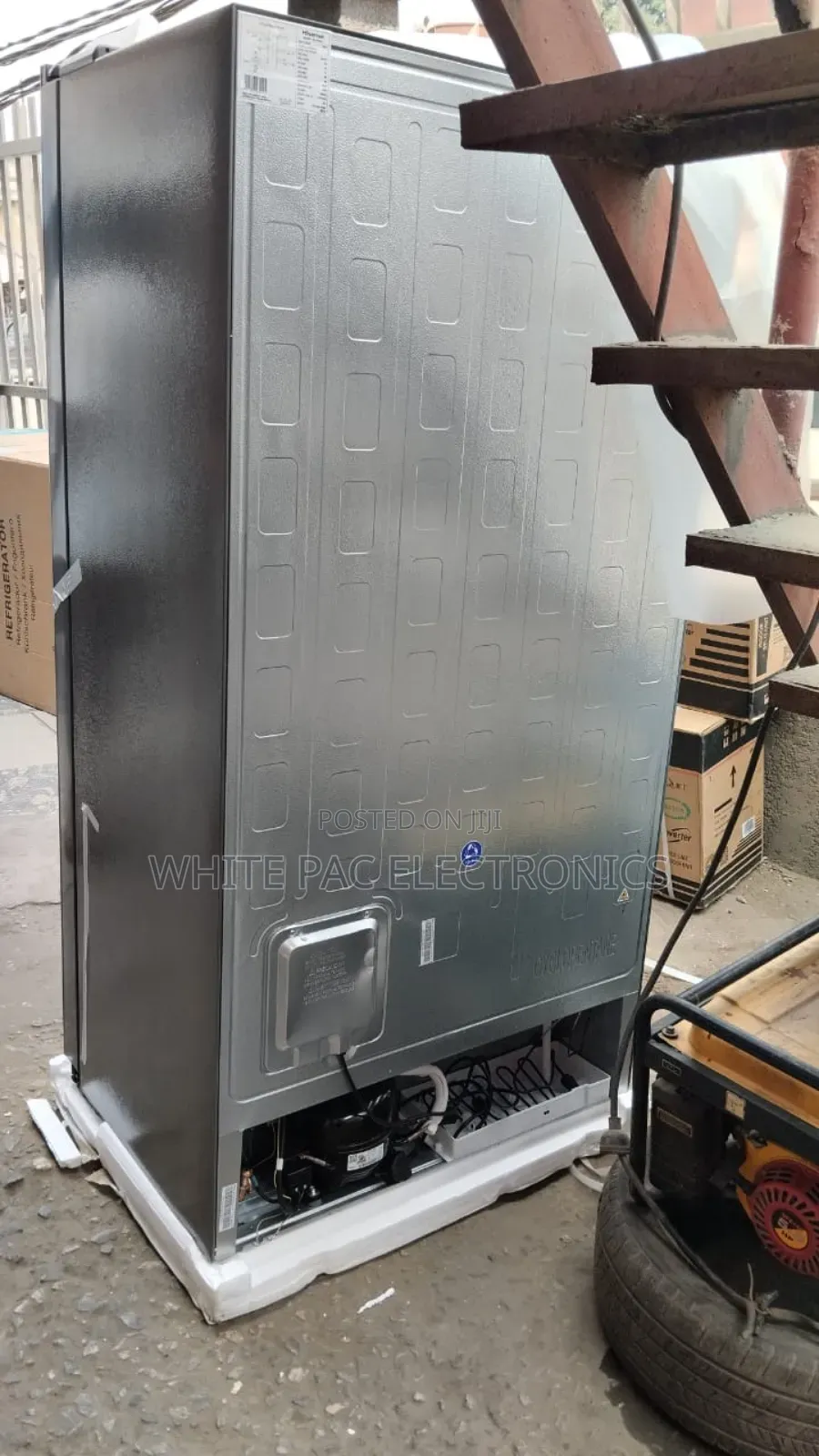 Hisense 529 L Inverter Fridge & Freezing( Mirror ) Dispenser