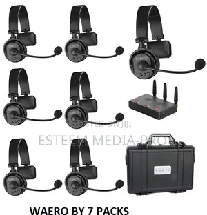CAME-TV WAERO Duplex Digital Wireles Headset 7 Pack With HUB
