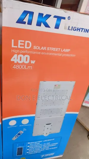 400watt AKT Solar Street Light