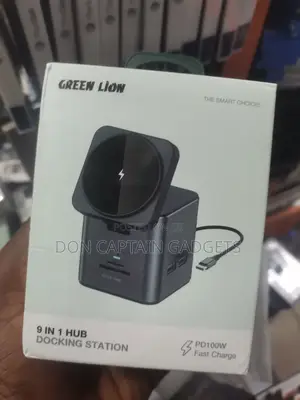 Green Lion 9in1 Hub Docking Station 100W