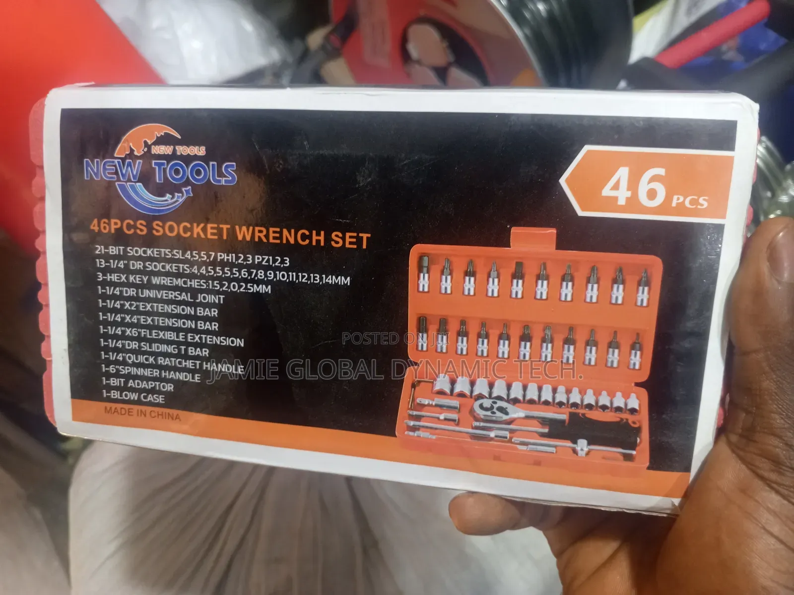 46pcs Socket Wrench Set