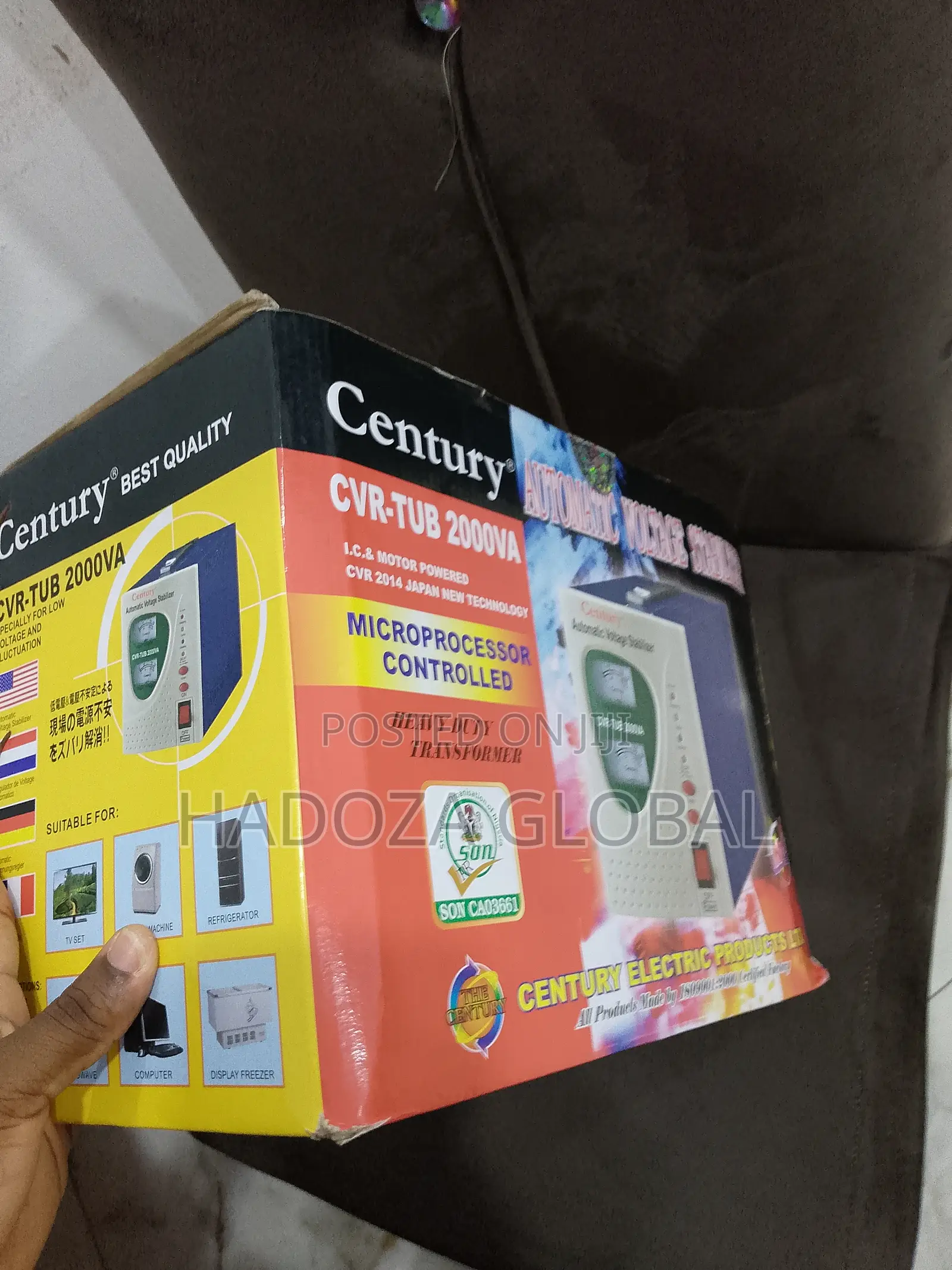Experience Stable Power With Century Stabilizer