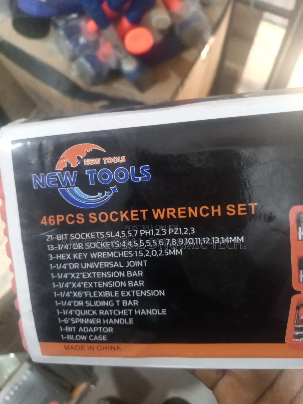 46pcs Socket Wrench Set