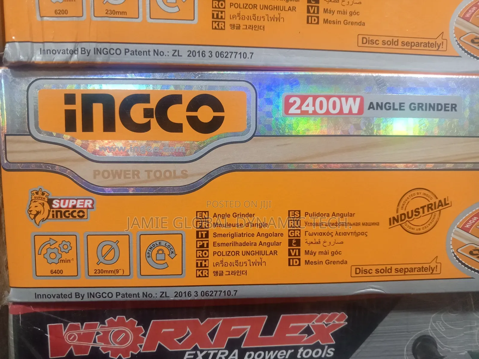 Ingco Angle Grinder 9"