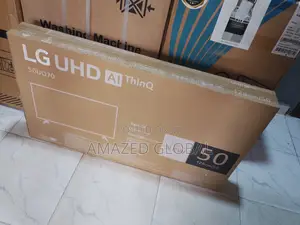 New in Confortable 50" LG Smart LED TV With Bluetooth