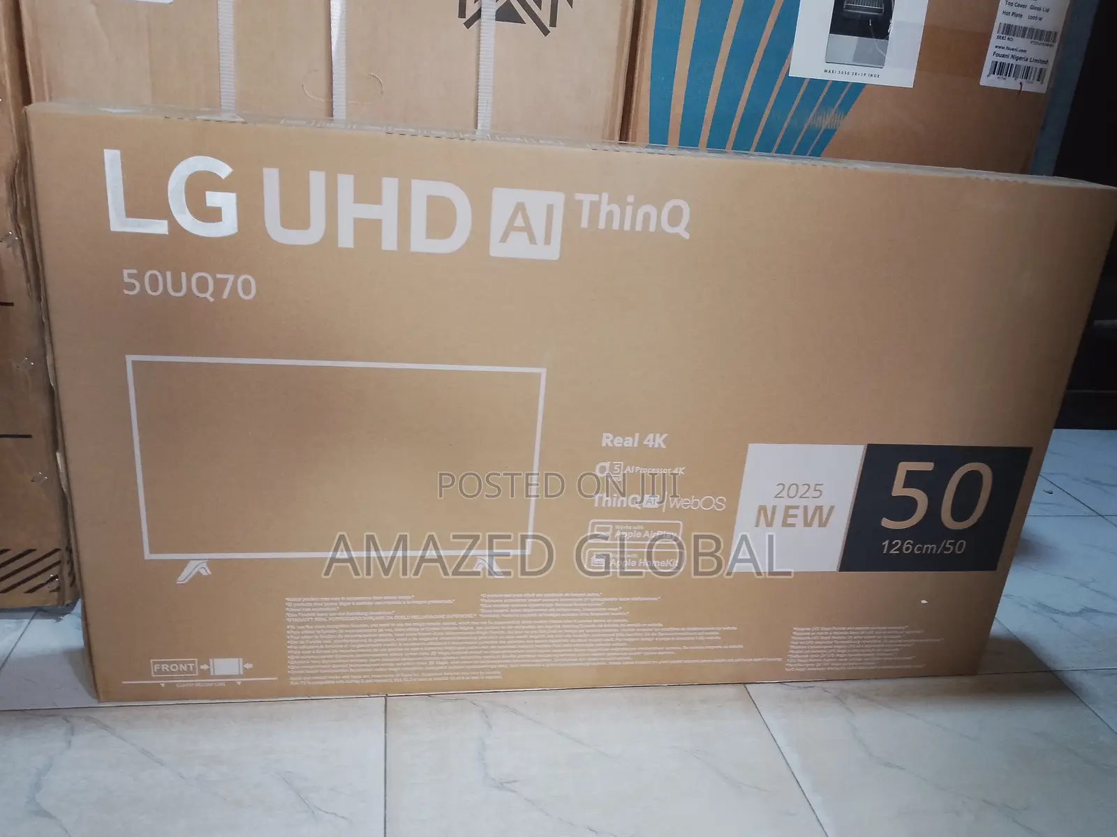 New in 50" LG Smart Functionality TV + Mira Cast