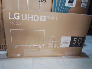 New in 50" LG Smart Functionality TV + Mira Cast