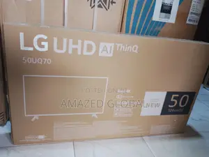 New in 50 Inch LG Streaming Built-in Smart Television