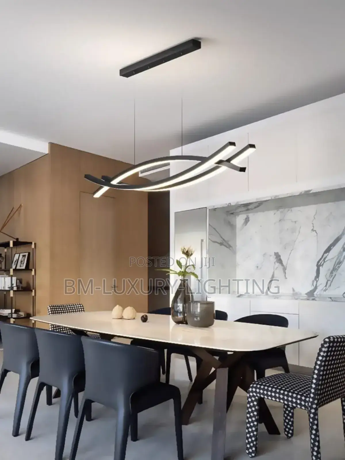 3 Angle Straight Dining Nordic Chandelier