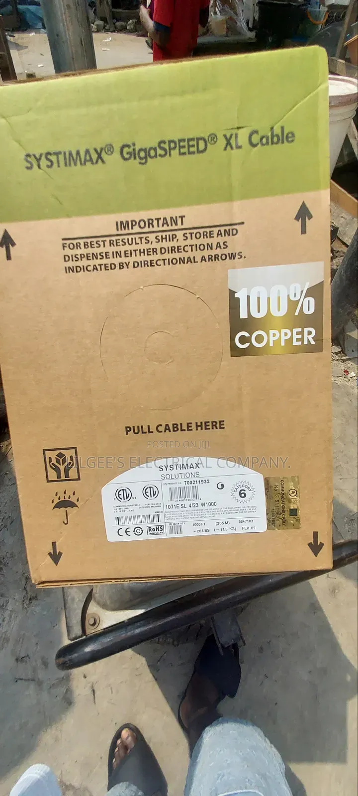 Original Commscope Cat 6 Network Cables (305 Metres)