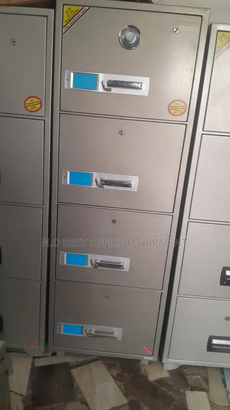 Four Drawings Fireproof Safe Cabinets