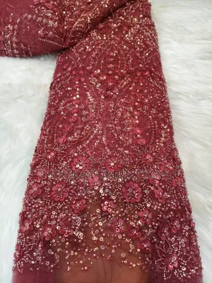 Luxury Hand Beaded Lace