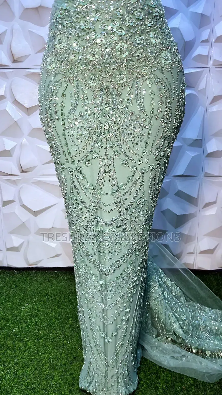 Luxury Hand Beaded Lace