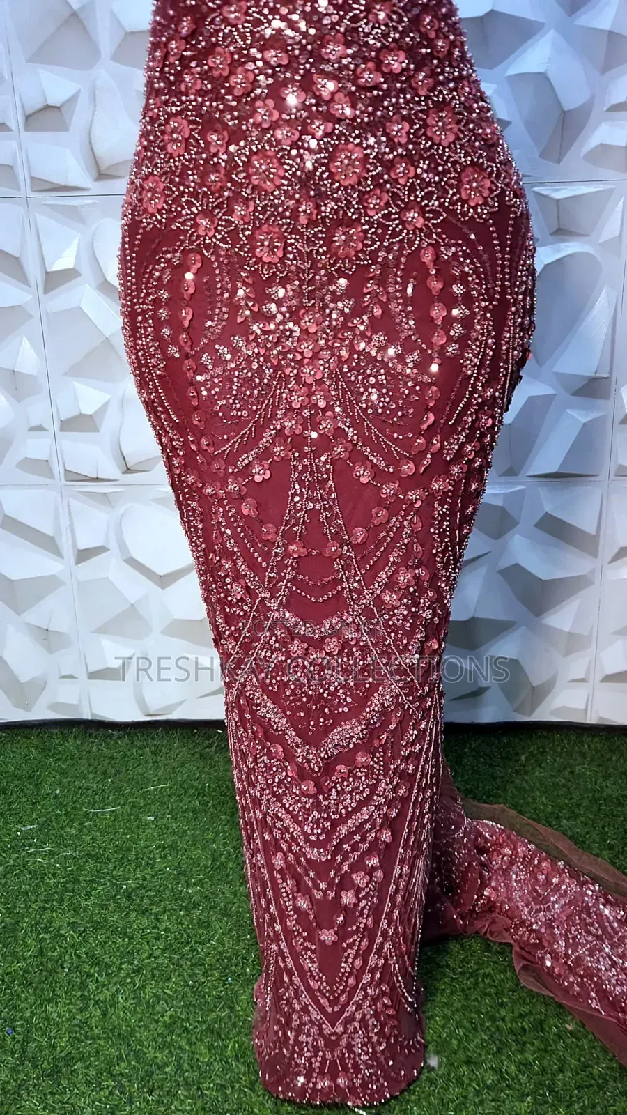 Luxury Hand Beaded Lace