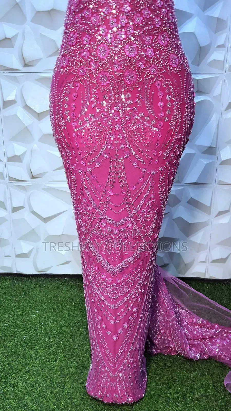 Luxury Hand Beaded Lace