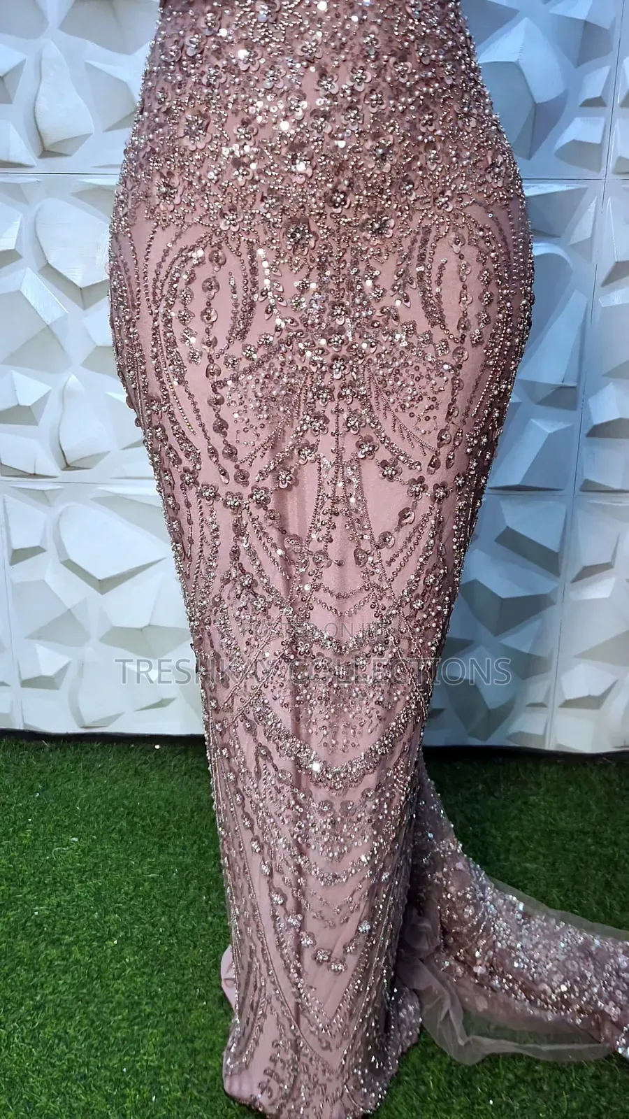 Luxury Hand Beaded Lace