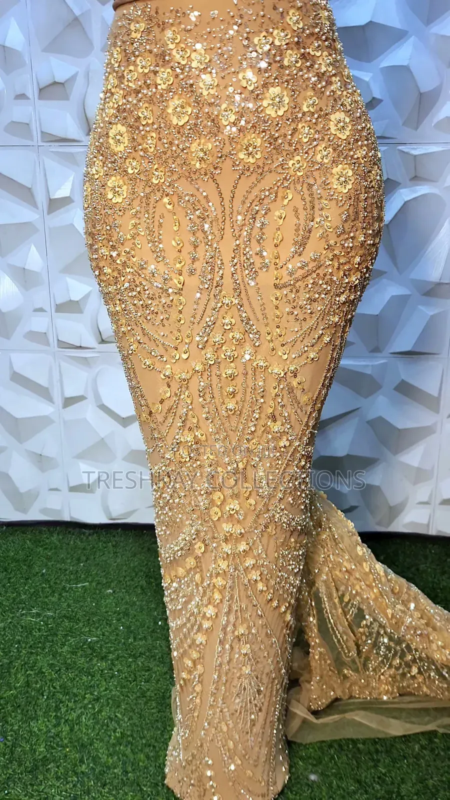 Luxury Hand Beaded Lace