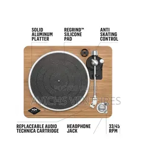 Photo - House of Marley Stir It Up Turntable Bluetooth Pairing