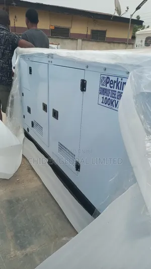 100kva Perkins Soundproof Diesel Generator 100% Copper C