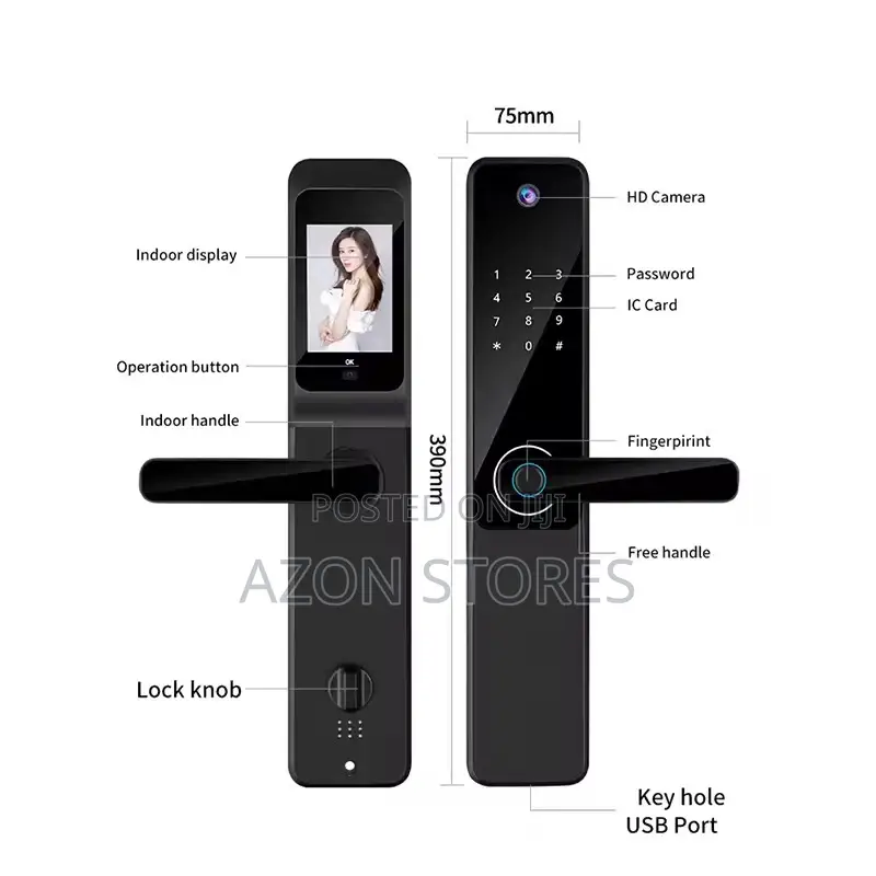 Smart Door Lock Latest for Home, Hotels and Offices