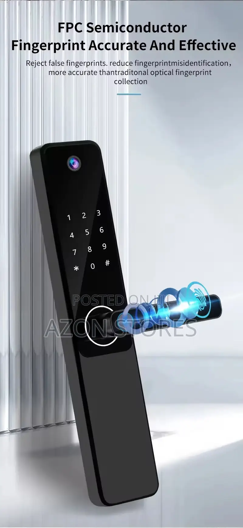Smart Door Lock Latest for Home, Hotels and Offices