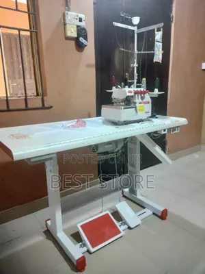 Photo - 4thread Overlock Weaving Two Lion Machine