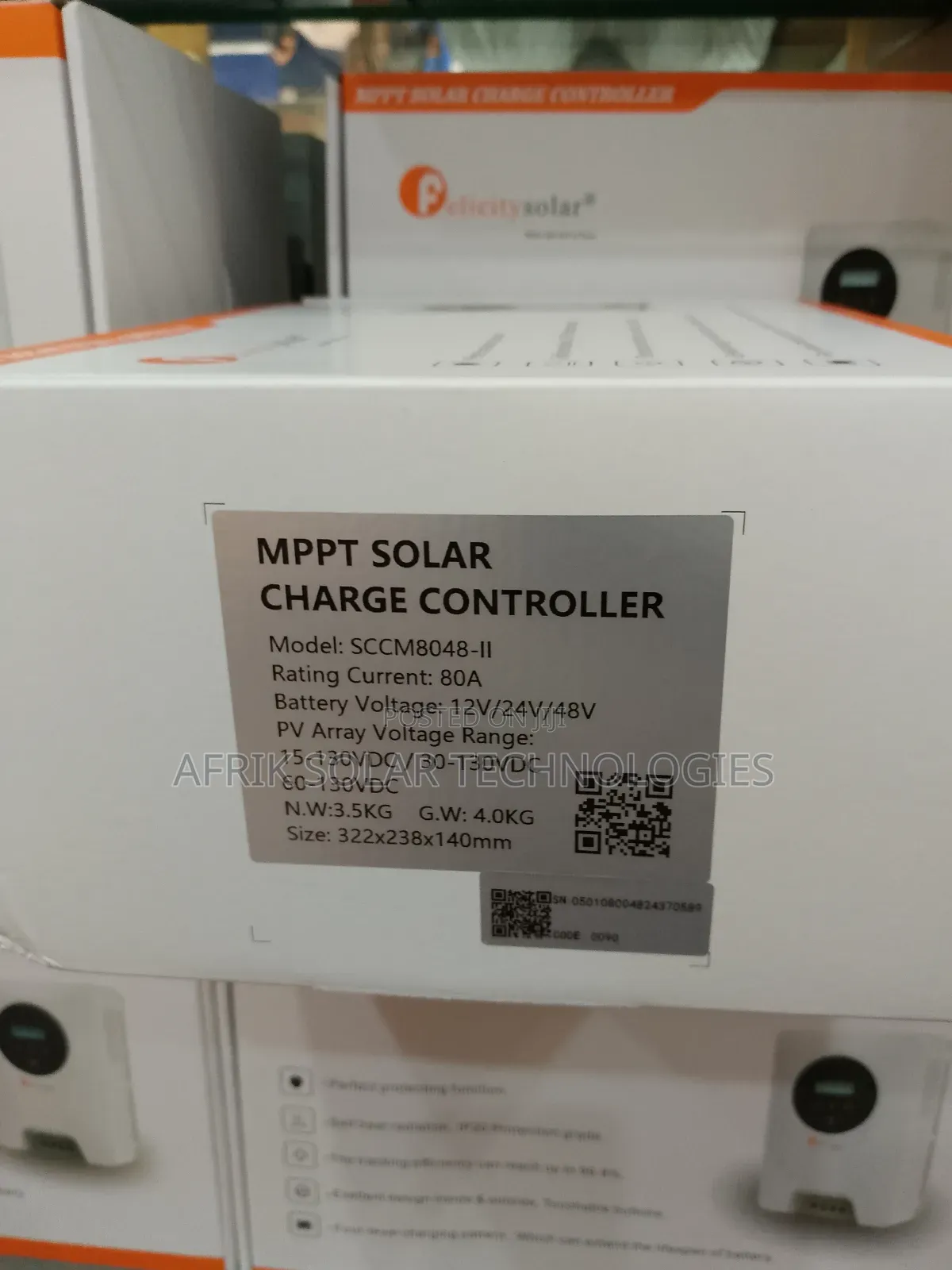 80amps 48v Felicity Charge Controller MPPT
