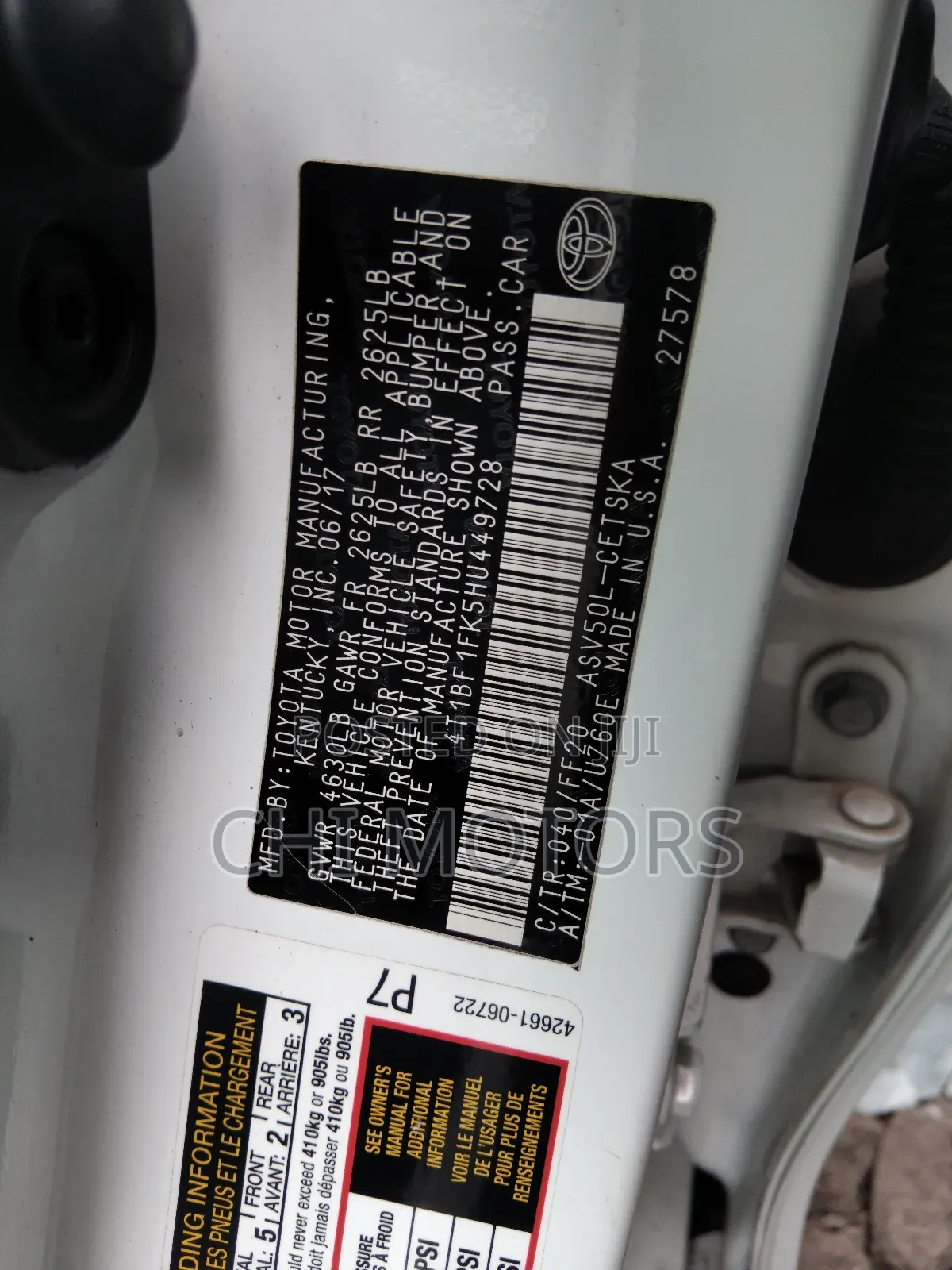 Toyota Corolla 2017 White