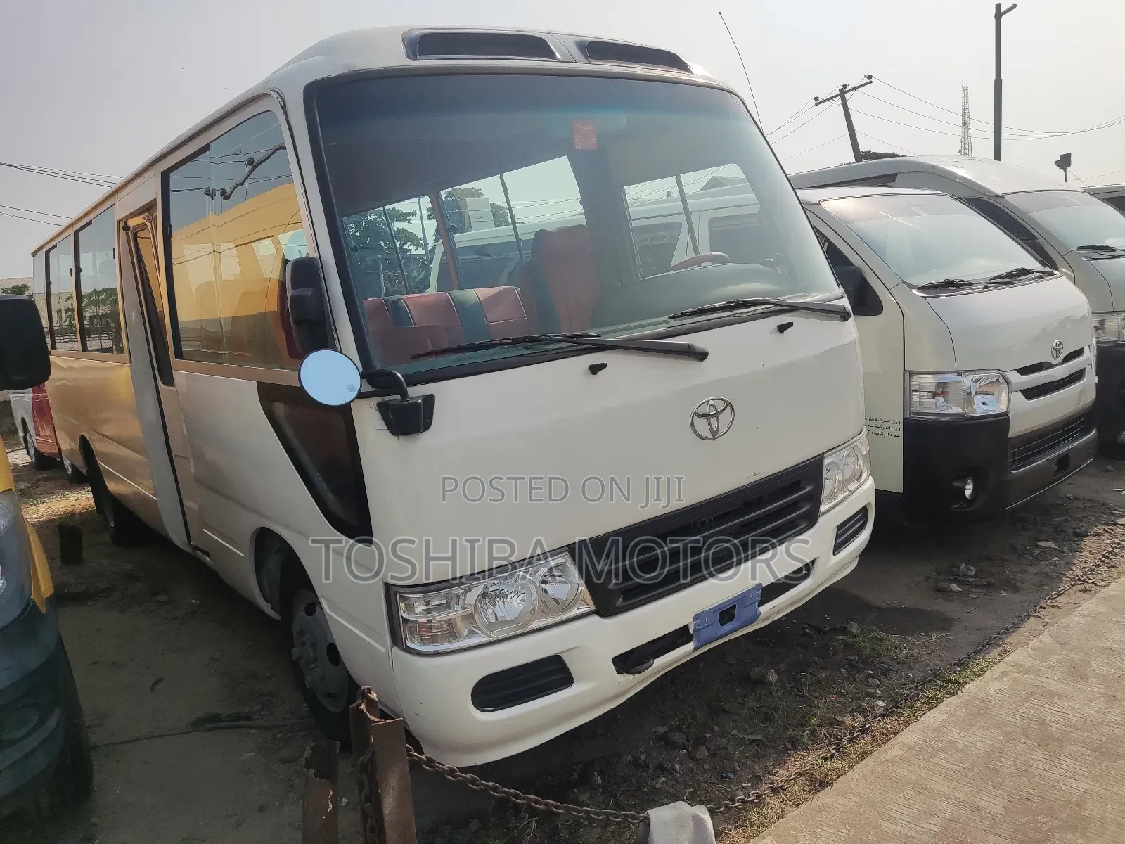 Toyota Coaster 2013 White