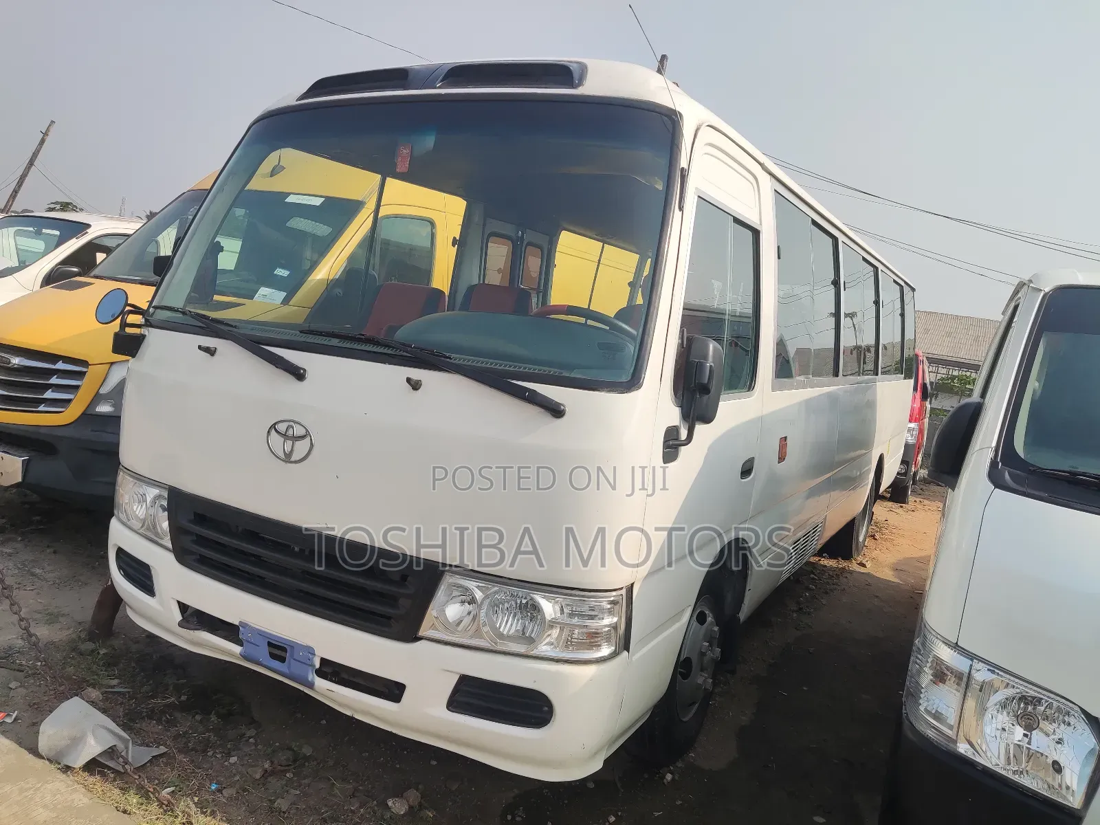 Toyota Coaster 2013 White