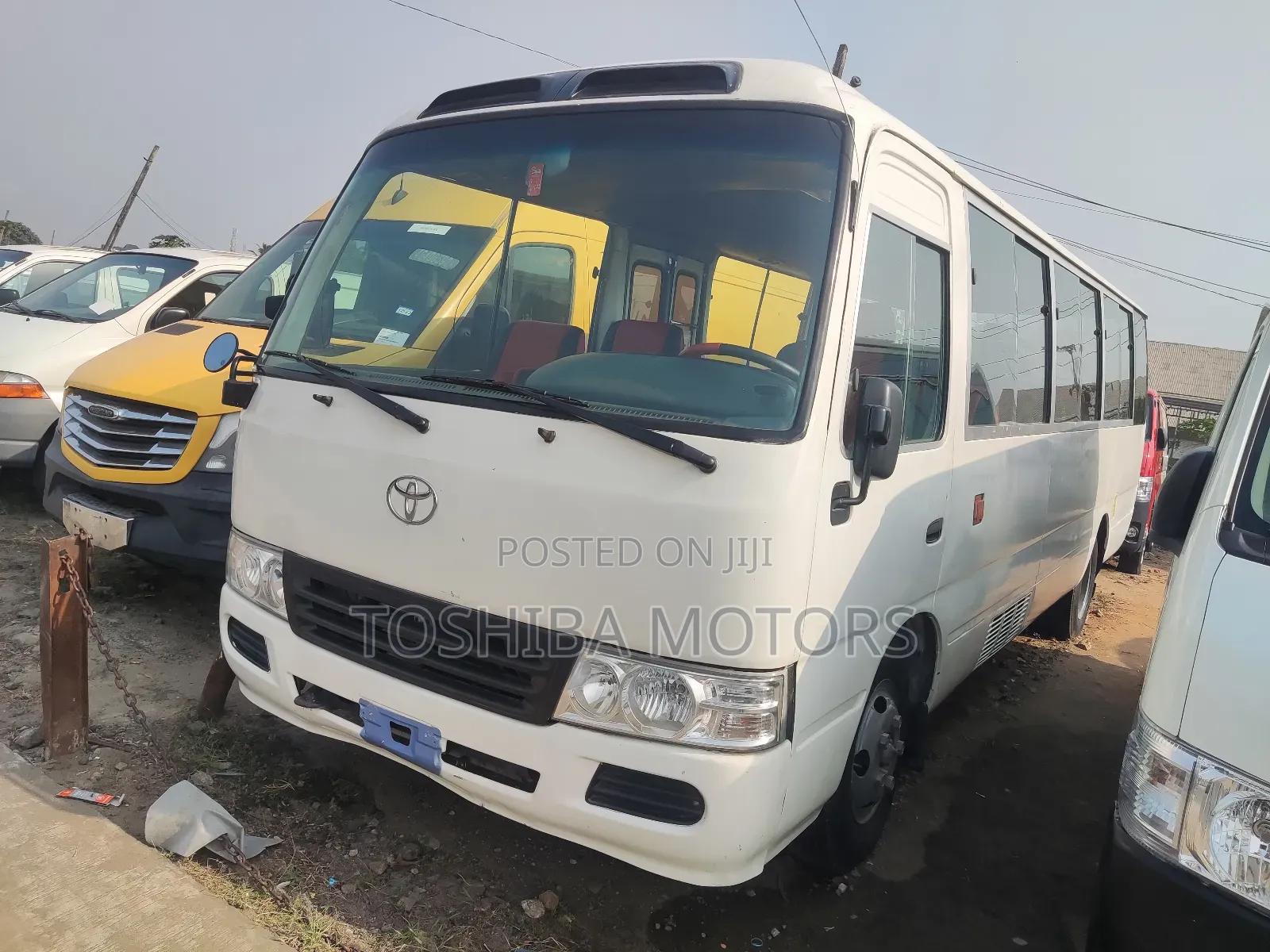 Toyota Coaster 2013 White
