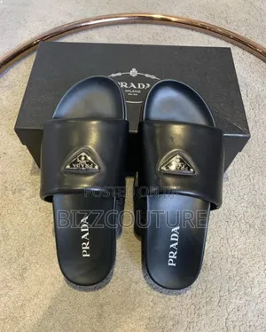 Original PRADA Slippers Available in Store