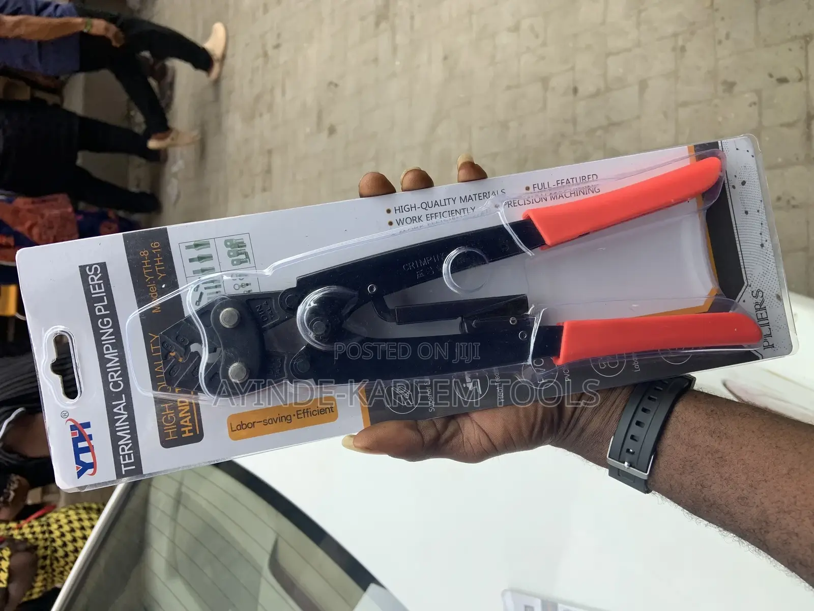 Terminal Crimping Pliers YTH-25 (8-16mm)