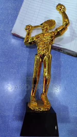 Award Trophy for Racket Games