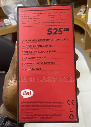 New Itel S25 Ultra 256 GB