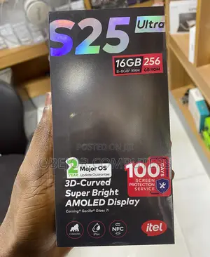 New Itel S25 Ultra 256 GB