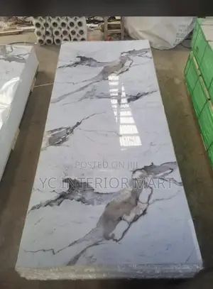 UV Glossy Marble Board H/W= 9ft by 4ft