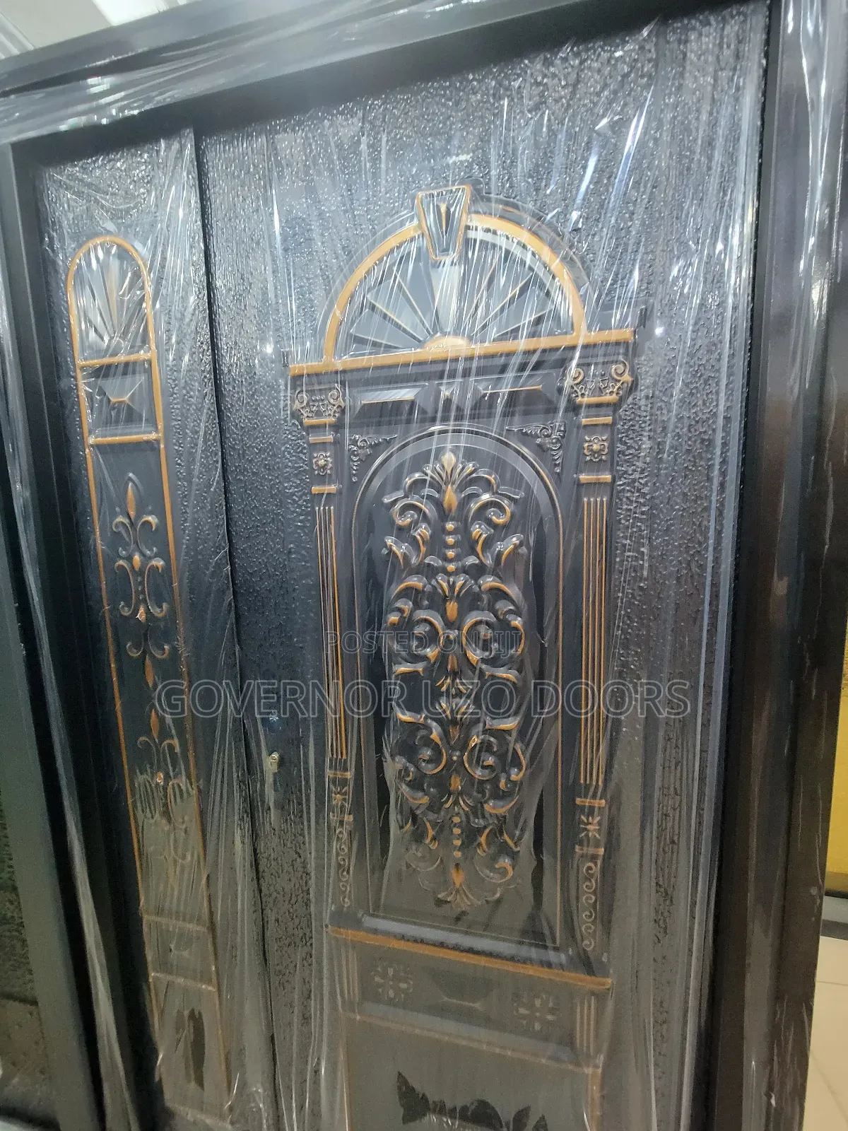 Strong High Quality Cast Aluminium Security Door