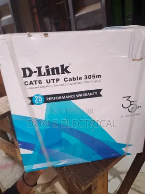 Cat6 Utp D Link 305meters Pure Copper