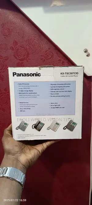 Panasonic KX-TSC507CID Caller ID Corded Phone